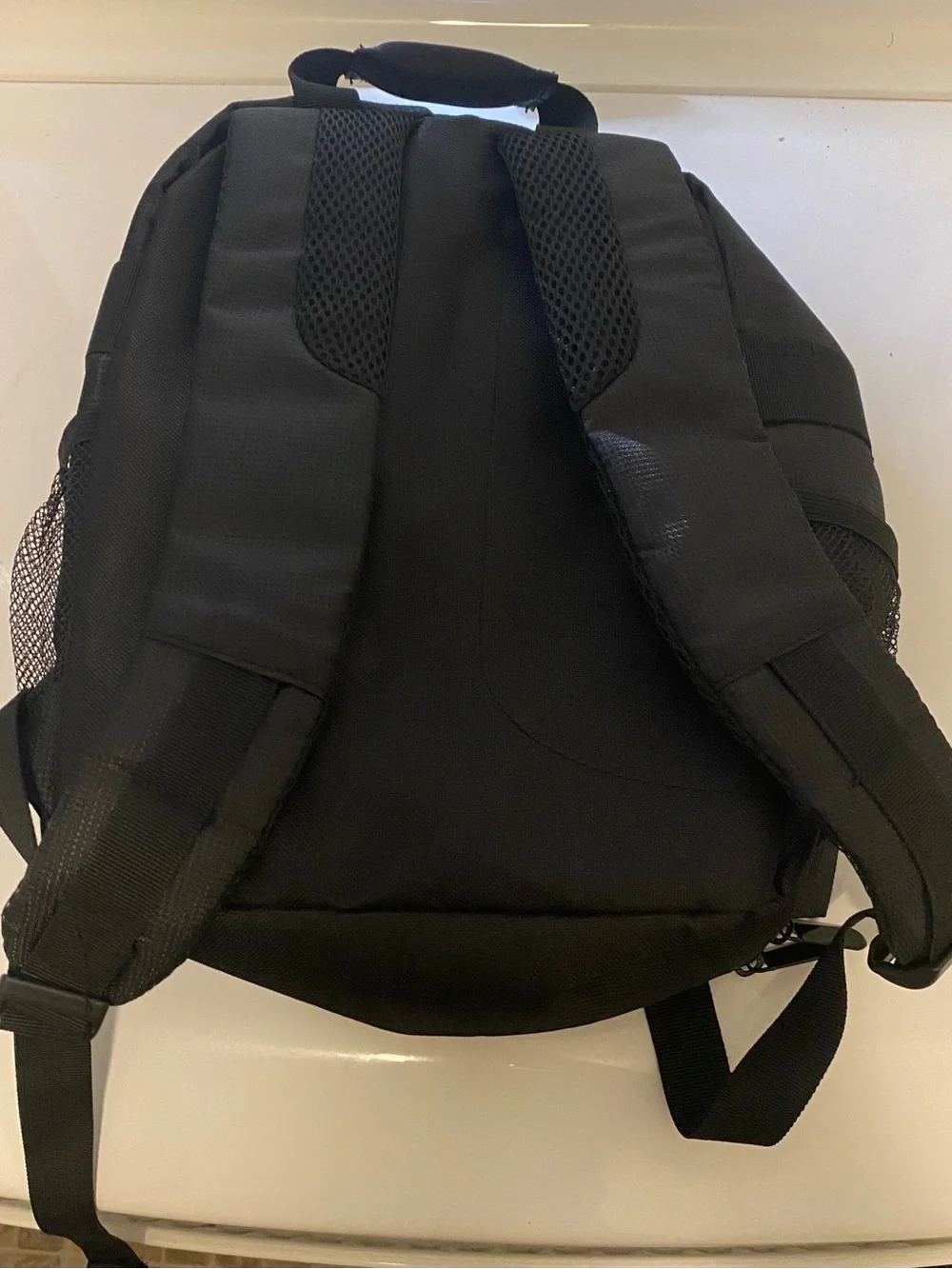 Black Men's camera Backpack